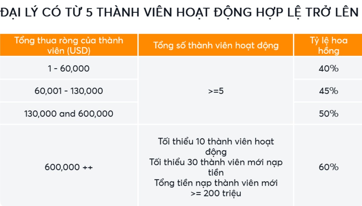 Cách tính hoa hồng đại lý Bk8